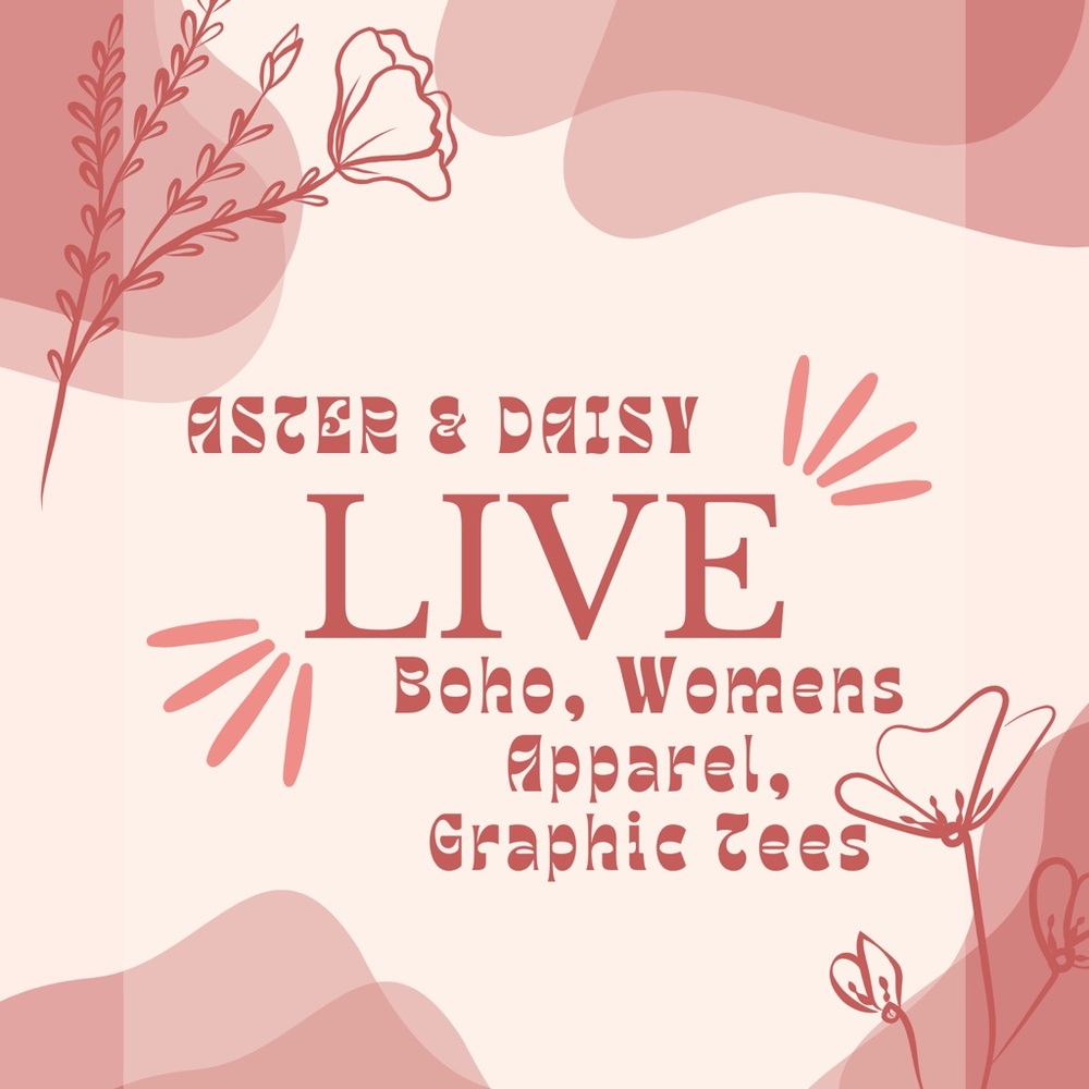 🌼AsterandDaisy is LIVE!🌼 Like this listing to be notified when I go live!